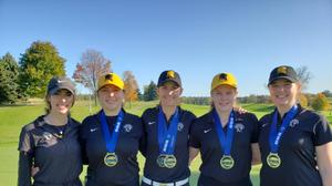 Women's Golf Silver Medallists 
