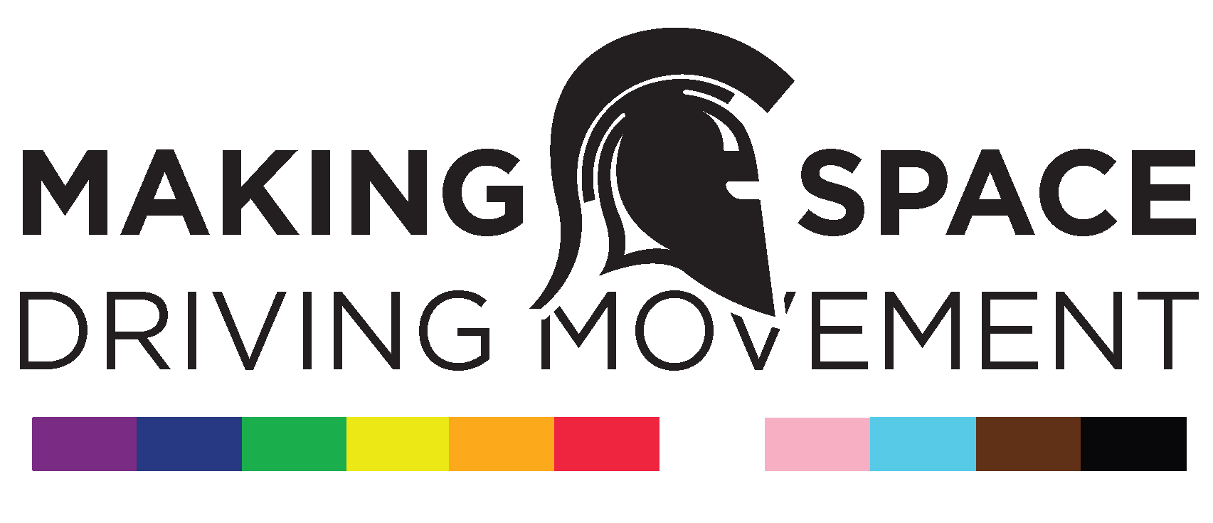 Making space, driving movement logo