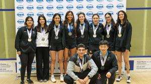 OUA 2024 Women's Squash Silver Medal Team 